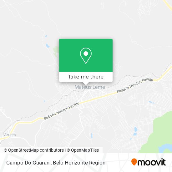 Campo  Do Guarani map