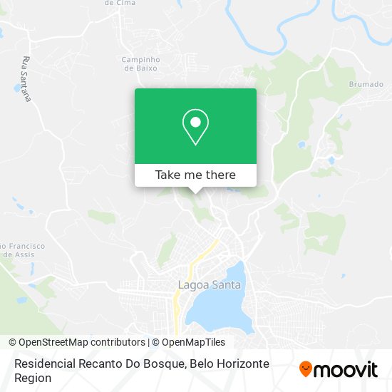 Residencial Recanto Do Bosque map