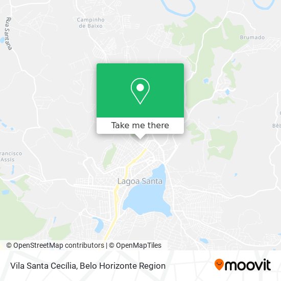 Vila Santa Cecília map