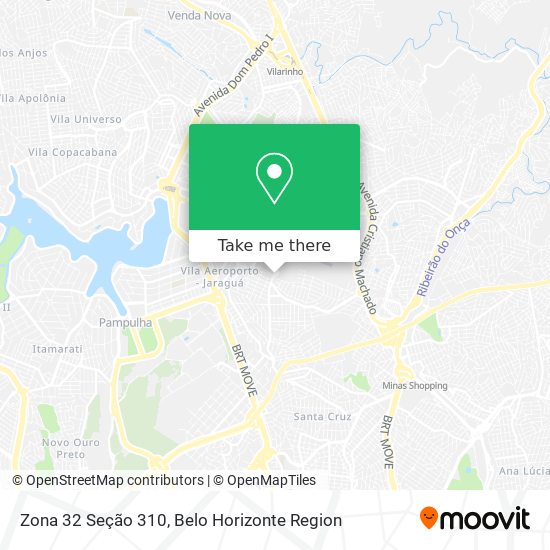 Zona 32 Seção 310 map