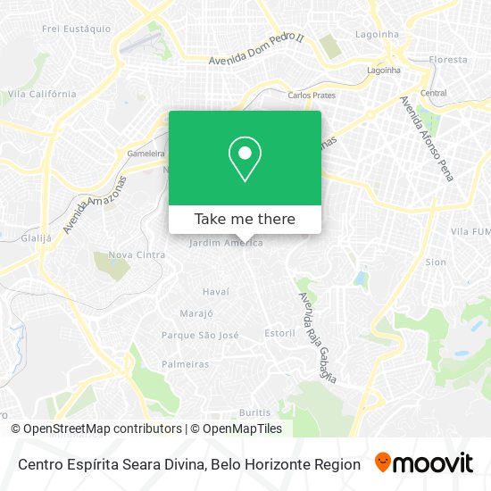Centro Espírita Seara Divina map