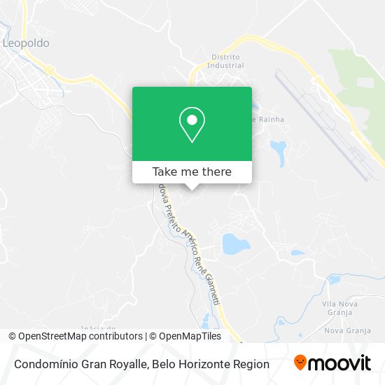 Condomínio Gran Royalle map