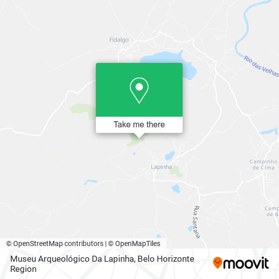 Museu Arqueológico Da Lapinha map