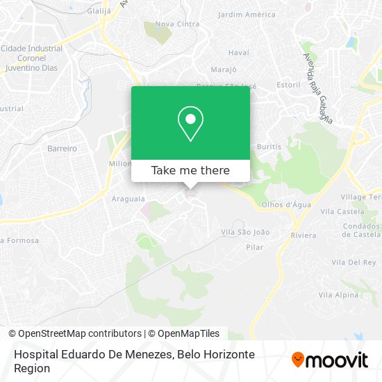 Hospital Eduardo De Menezes map