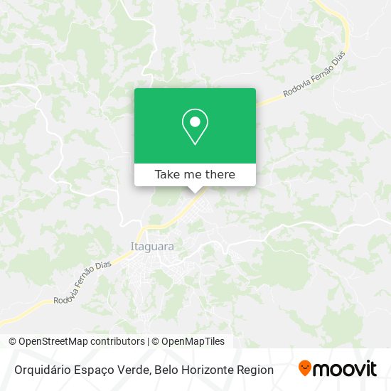 Orquidário Espaço Verde map