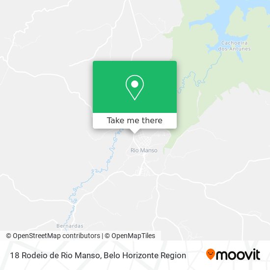 18 Rodeio de Rio Manso map