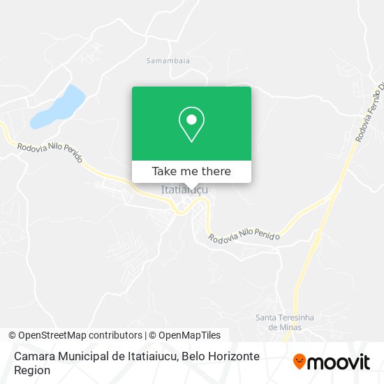 Camara Municipal de Itatiaiucu map