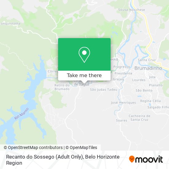 Recanto do Sossego (Adult Only) map