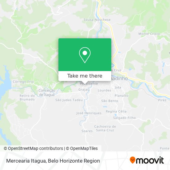 Mercearia Itagua map