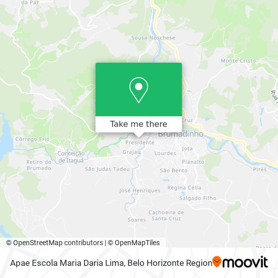 Apae Escola Maria Daria Lima map