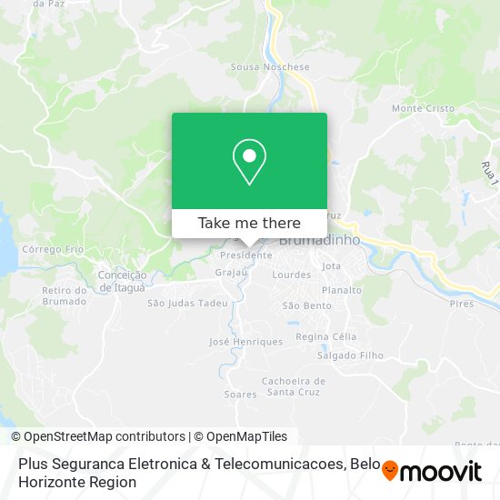 Plus Seguranca Eletronica & Telecomunicacoes map