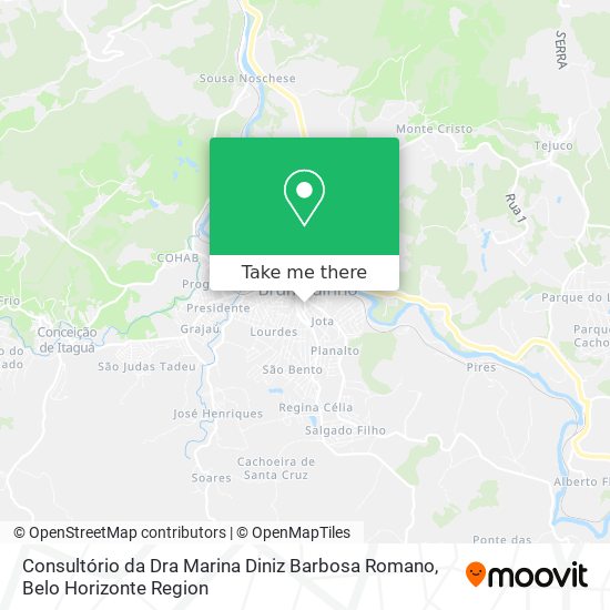 Consultório da Dra Marina Diniz Barbosa Romano map