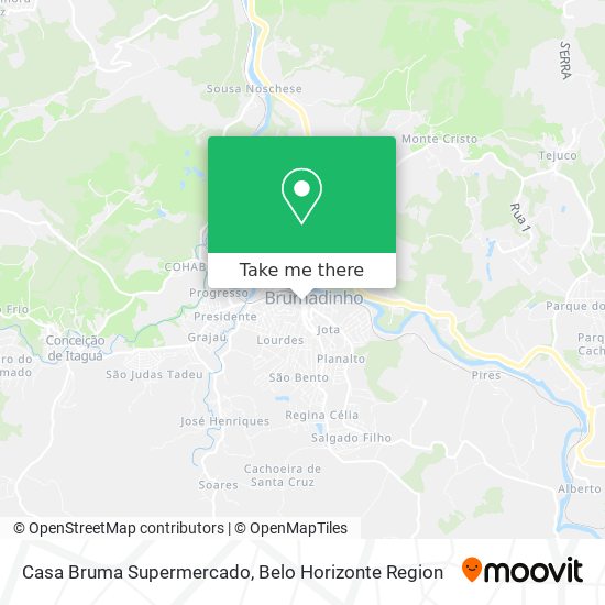 Casa Bruma Supermercado map