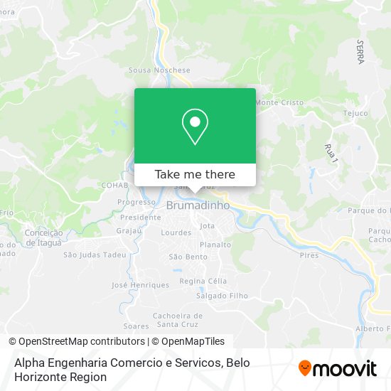 Alpha Engenharia Comercio e Servicos map