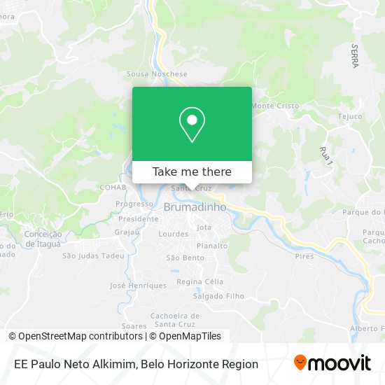 EE Paulo Neto Alkimim map