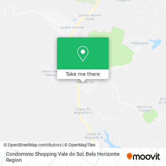 Condominio Shopping Vale do Sol map