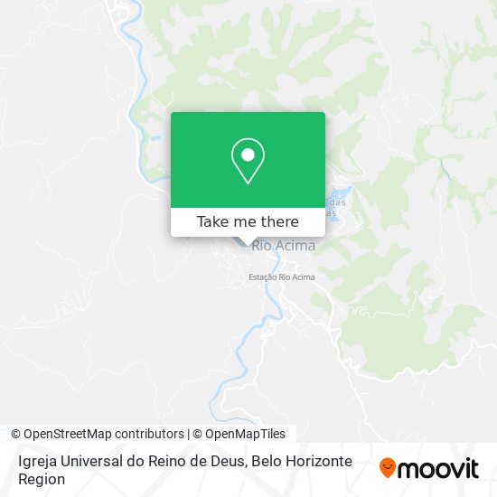 Igreja Universal do Reino de Deus map