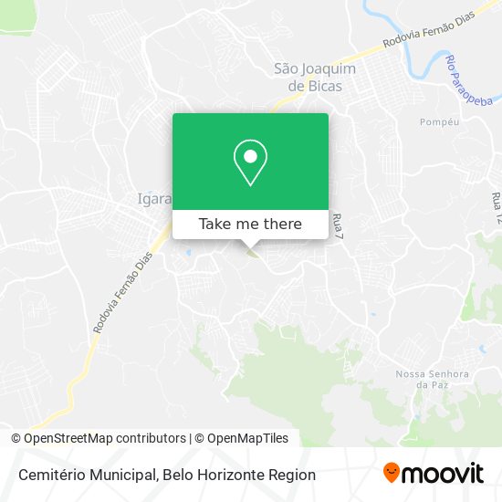 Cemitério Municipal map