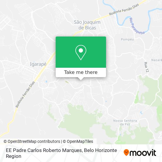 EE Padre Carlos Roberto Marques map