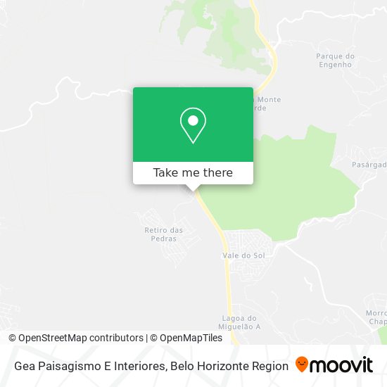 Gea Paisagismo E Interiores map