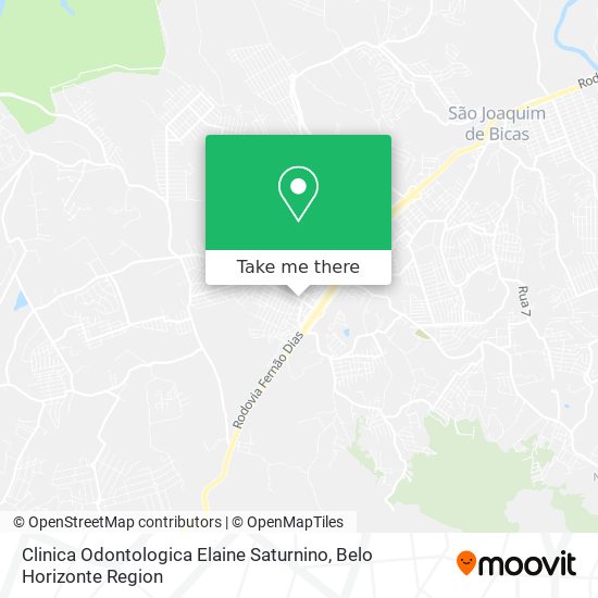 Clinica Odontologica Elaine Saturnino map