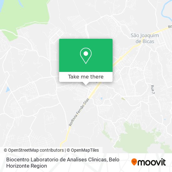 Biocentro Laboratorio de Analises Clinicas map