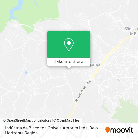 Indústria de Biscoitos Golveia Amorim Ltda map