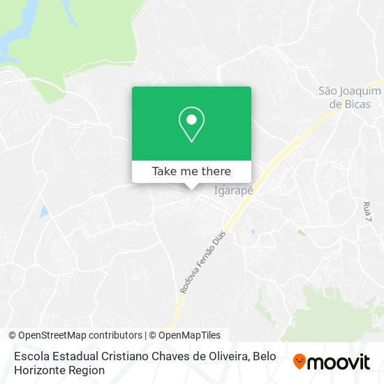 Escola Estadual Cristiano Chaves de Oliveira map