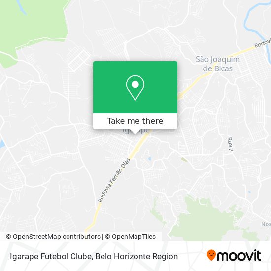 Igarape Futebol Clube map