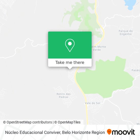 Núcleo Educacional Conviver map