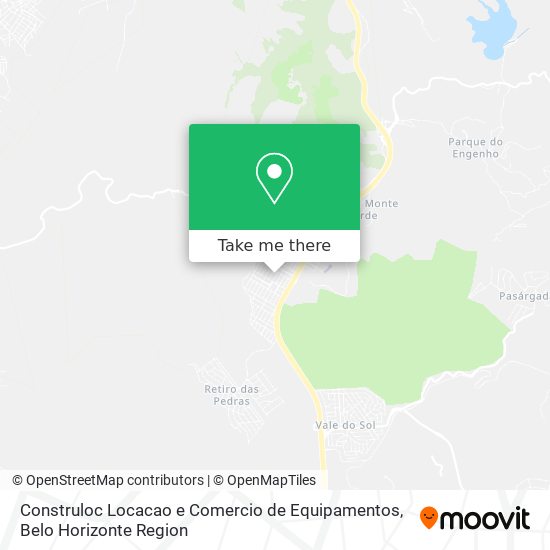 Construloc Locacao e Comercio de Equipamentos map