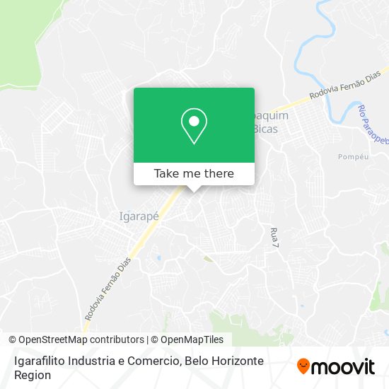 Igarafilito Industria e Comercio map