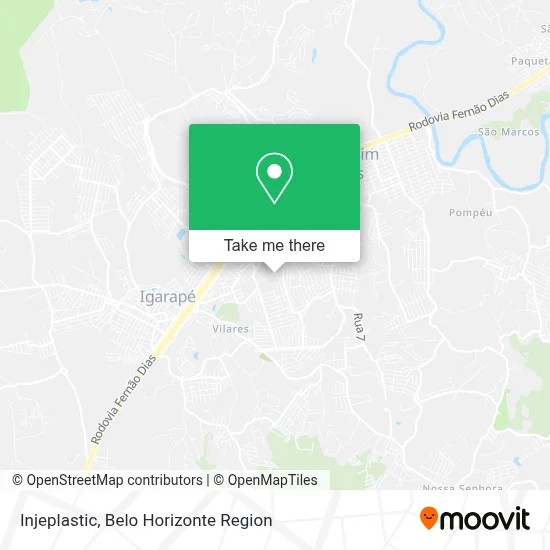 Injeplastic map