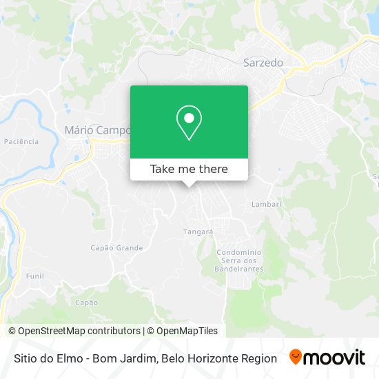 Sitio do Elmo - Bom Jardim map