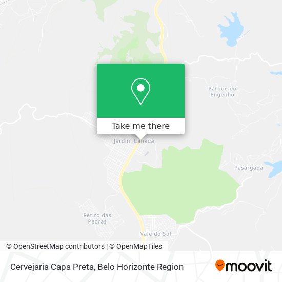 Cervejaria Capa Preta map