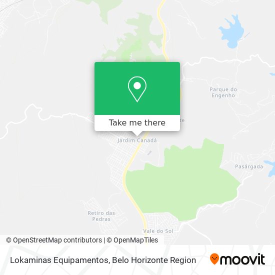 Lokaminas Equipamentos map