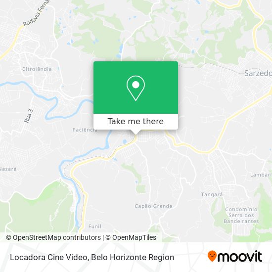Locadora Cine Video map