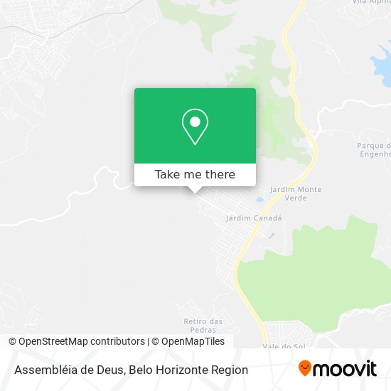 Assembléia de Deus map