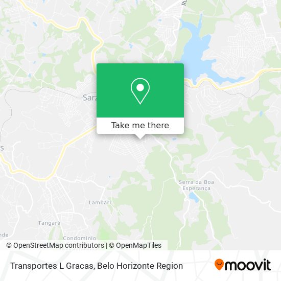 Transportes L Gracas map