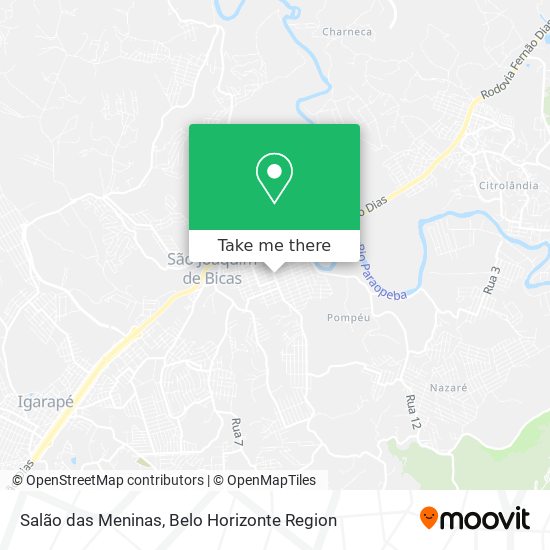 Salão das Meninas map