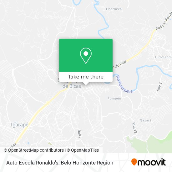 Auto Escola Ronaldo's map