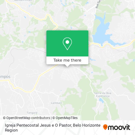 Igreja Pentecostal Jesus e O Pastor map
