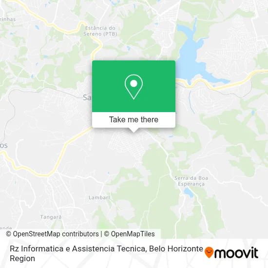 Rz Informatica e Assistencia Tecnica map