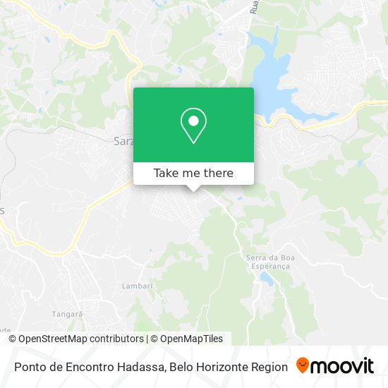 Ponto de Encontro Hadassa map