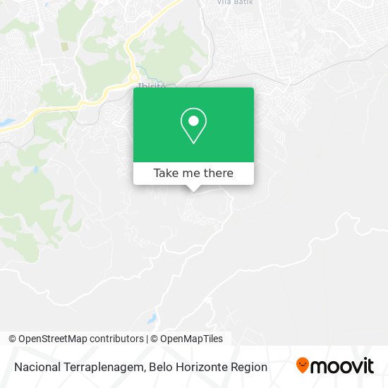 Nacional Terraplenagem map