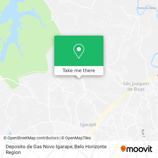 Deposito de Gas Novo Igarape map