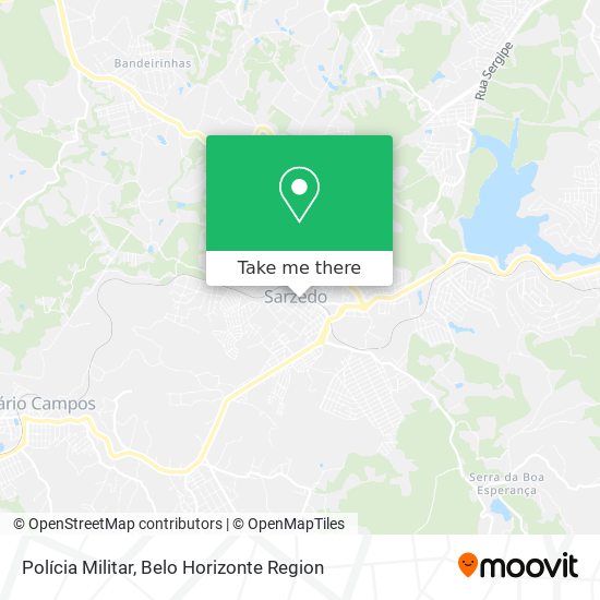 Polícia Militar map