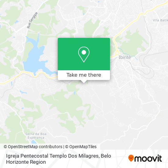 Igreja Pentecostal Templo Dos Milagres map