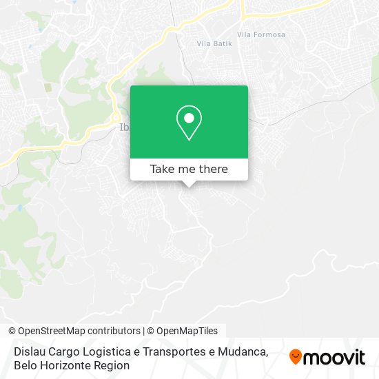 Dislau Cargo Logistica e Transportes e Mudanca map