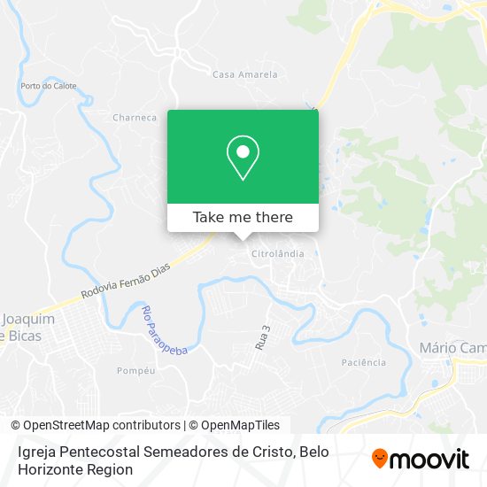 Igreja Pentecostal Semeadores de Cristo map